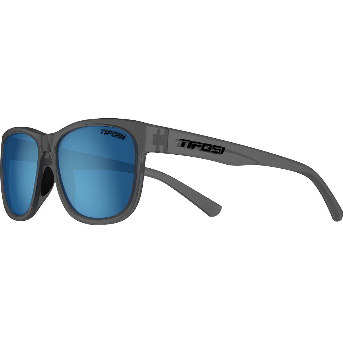 Tifosi Optics Tifosi Optics Swank XL Polarized Sunglasses Satin Vapor/Sky Blue Polarized, One Size