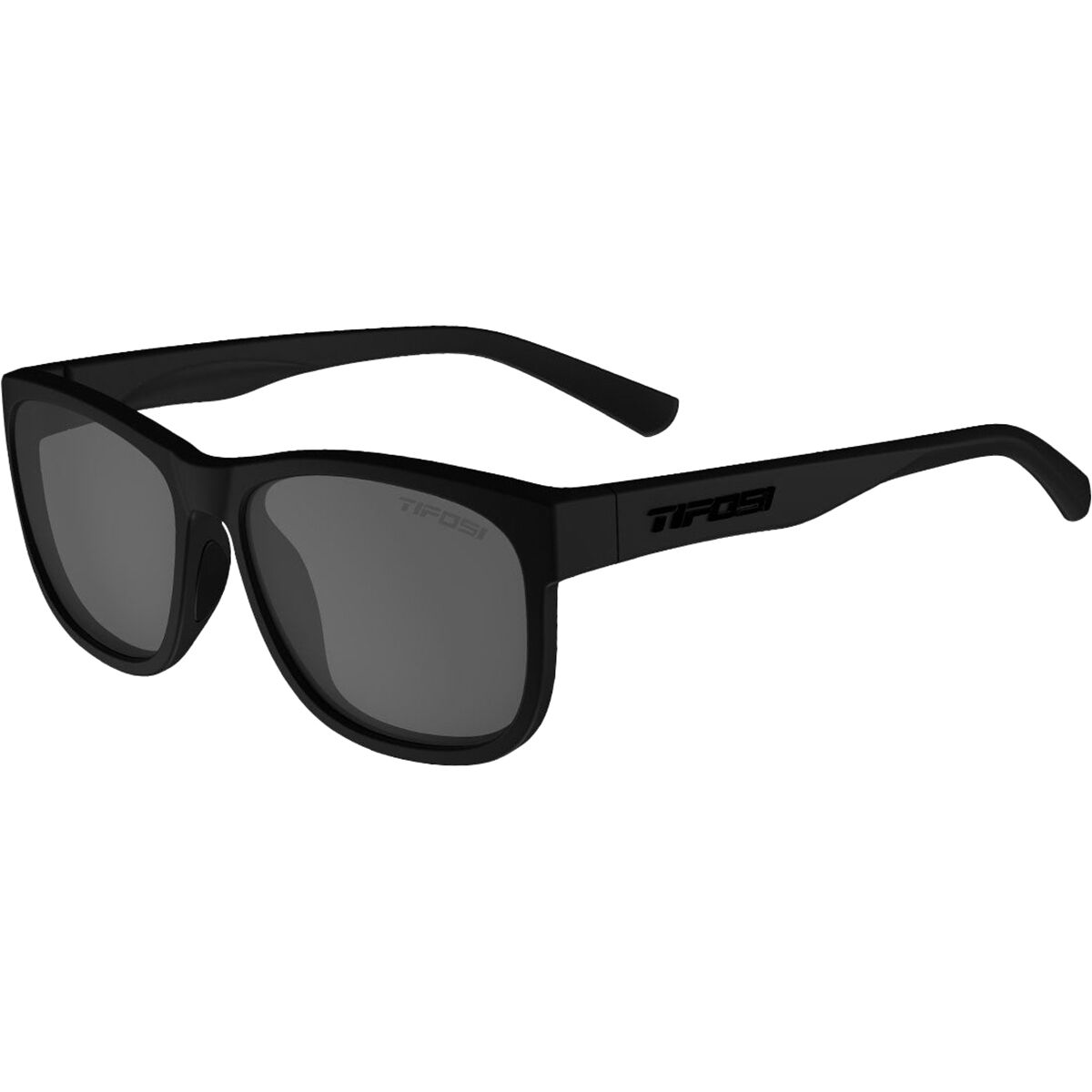 Tifosi Optics Tifosi Optics Swank XL Sunglasses Blackout/Smoke/AC Red/Clear, One Size
