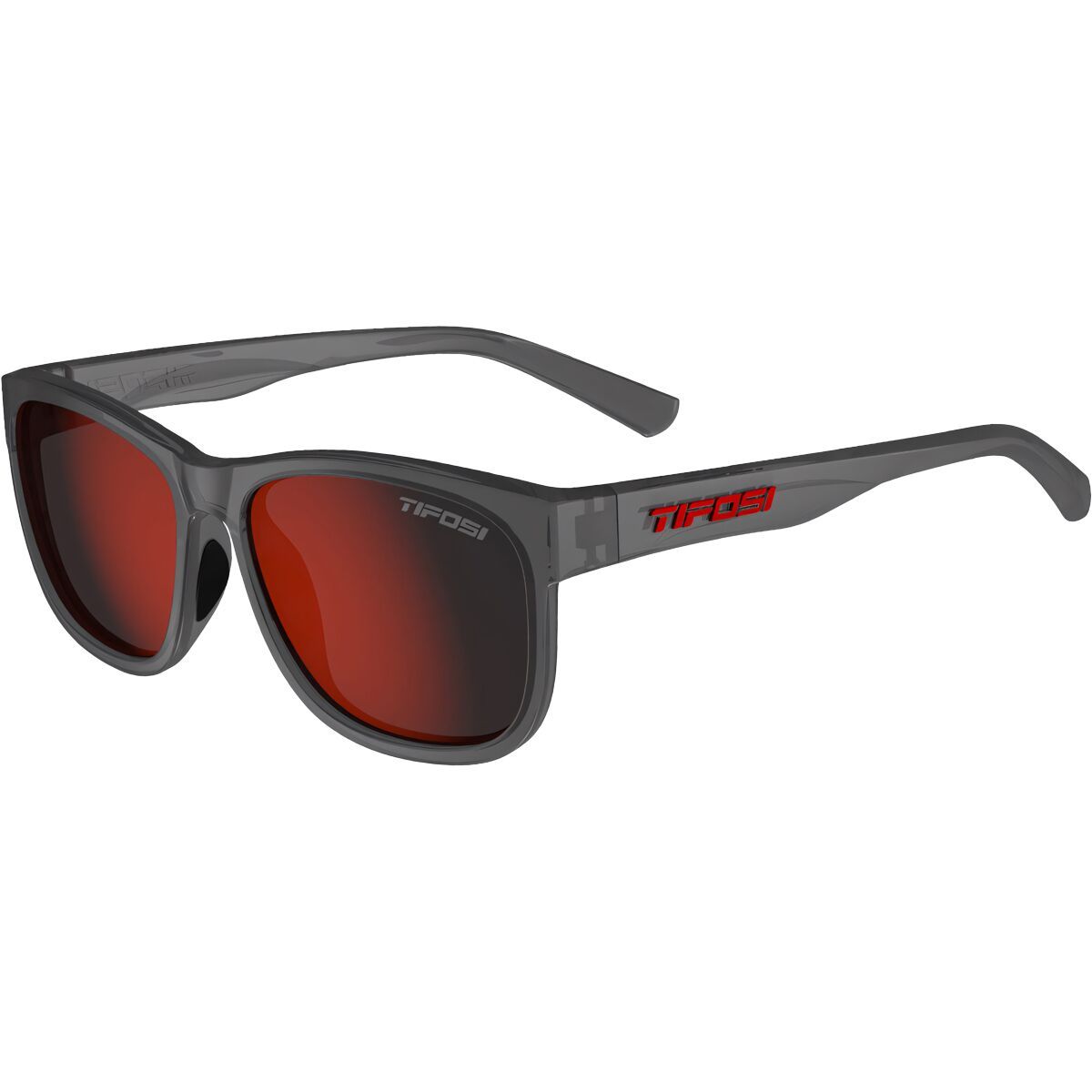 Image of Tifosi Optics Swank XL Sunglasses Satin Vapor/Smoke, One Size