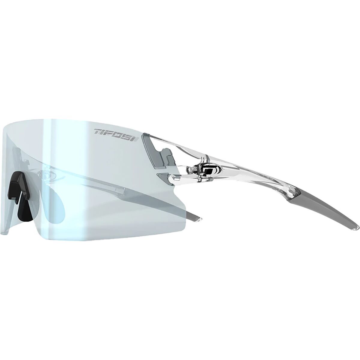 Image of Tifosi Optics Rail XC Photochromic Sunglasses Crystal Clear/Clarion Blue, One Size