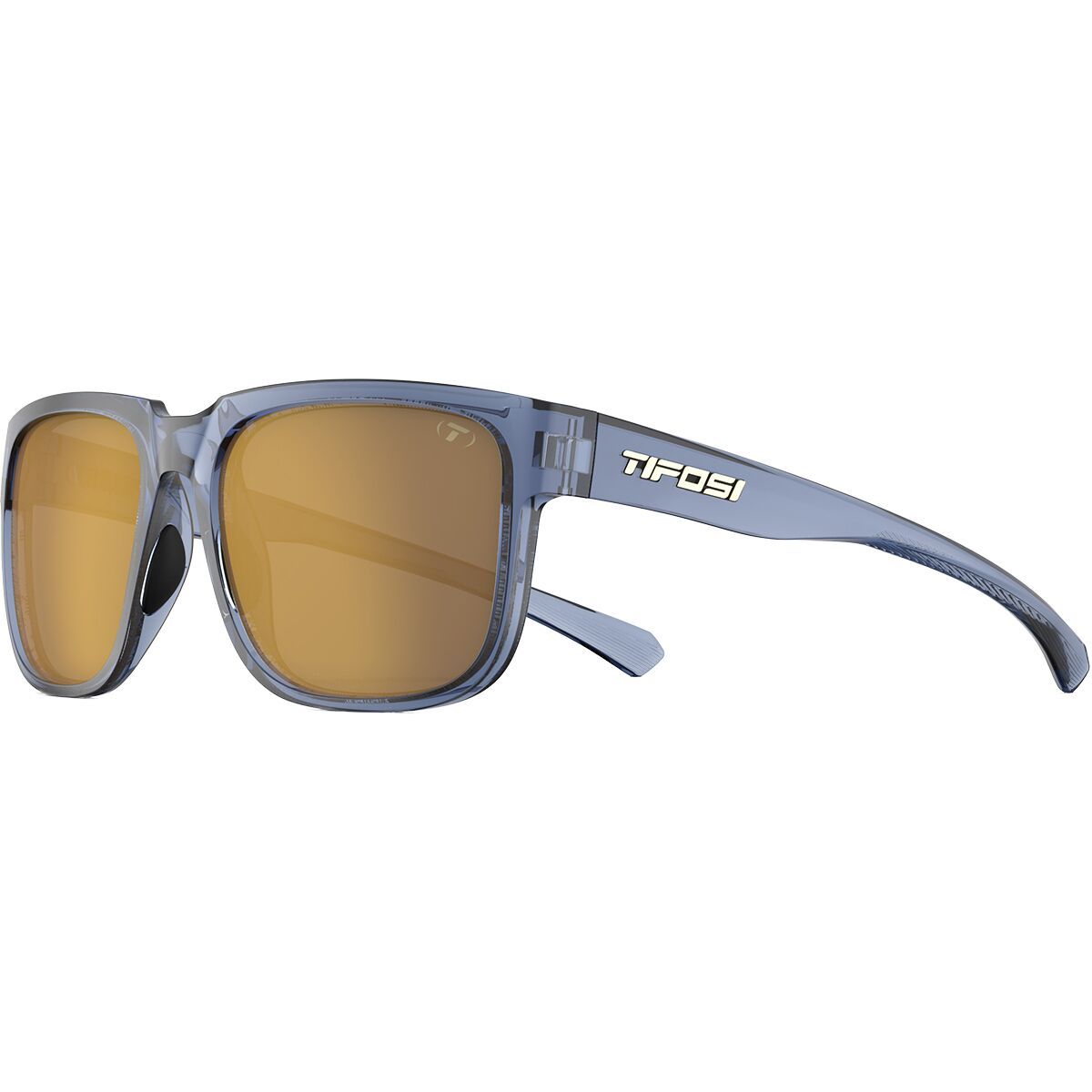 Image of Tifosi Optics Shumo Sunglasses Crystal Denim/Gold Mirror, One Size