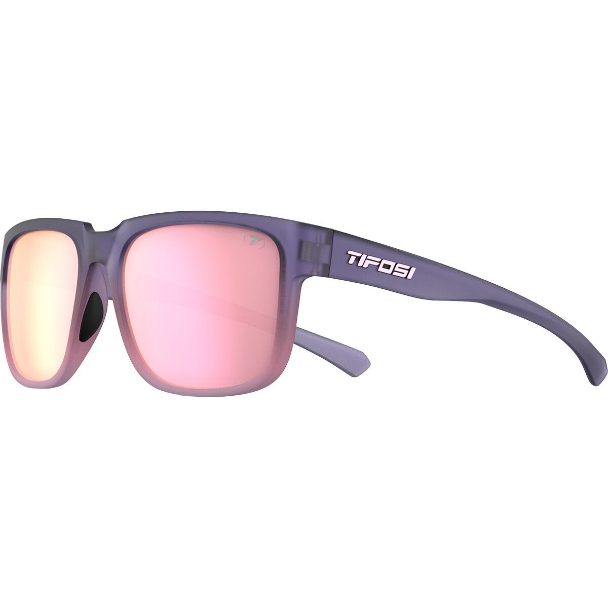 Image of Tifosi Optics Shumo Sunglasses Midnight Coral/Pink Mirror, One Size