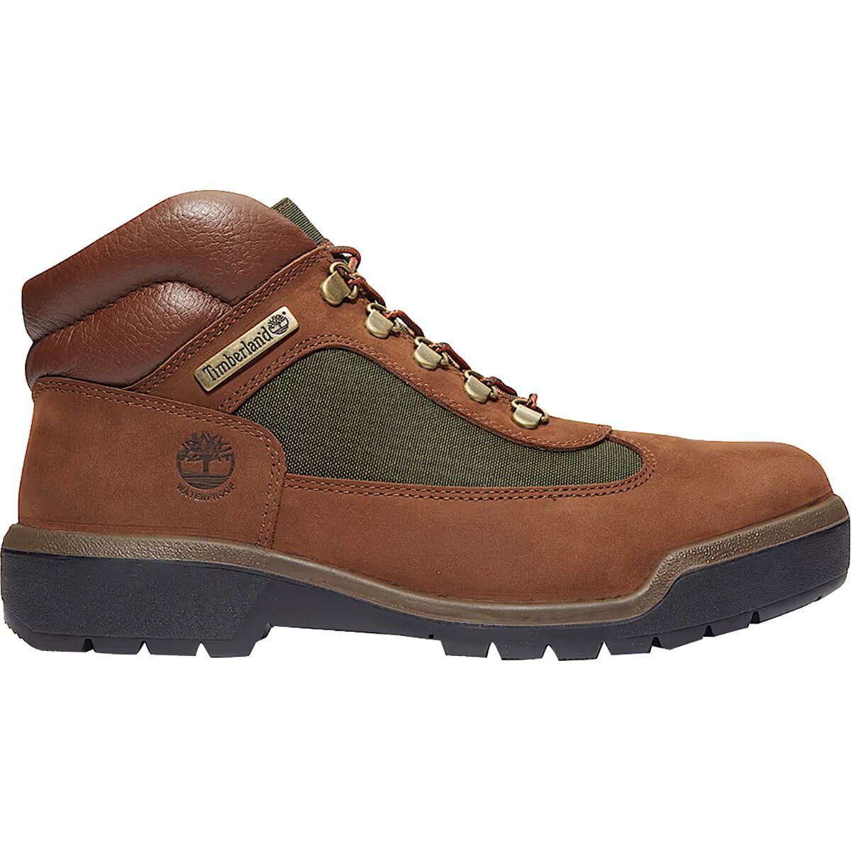 Image of Timberland Field Boot Mid WP Lace Up Boot - Men's Chocolate, 11.0