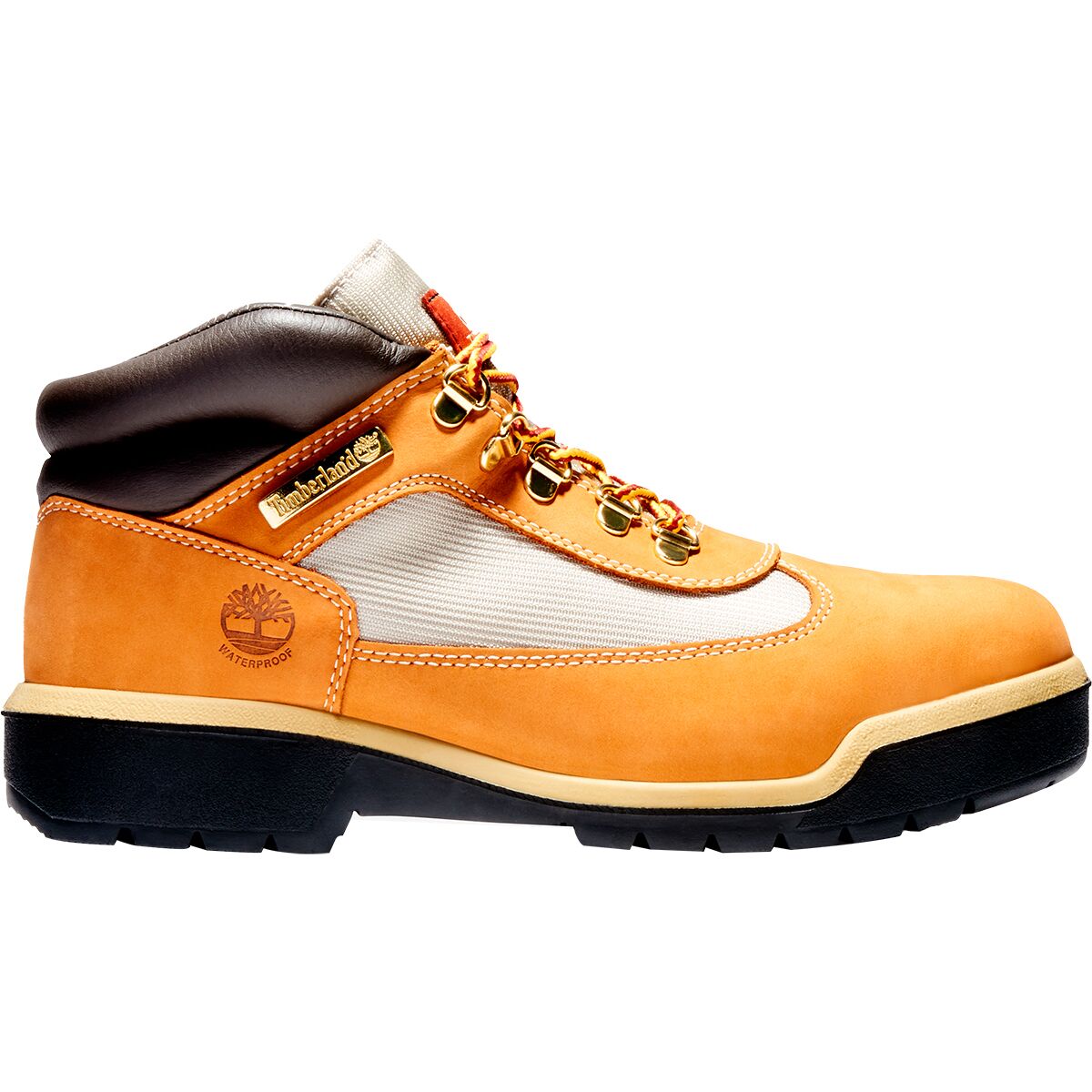 Image of Timberland Field Boot Mid WP Lace Up Boot - Men's Wheat, 11.0