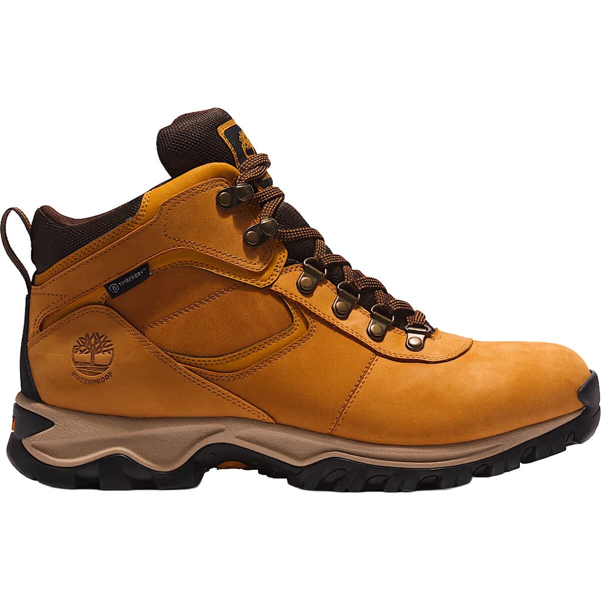 Image of Timberland Mt. Maddsen Mid Waterproof Hiking Boot - Men's Wheat, 11.0