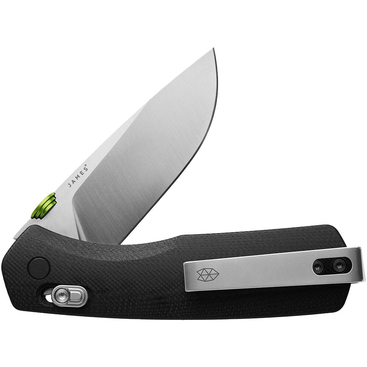 Image of The James Brand The Carter Knife Black/Stainless/G10, Straight