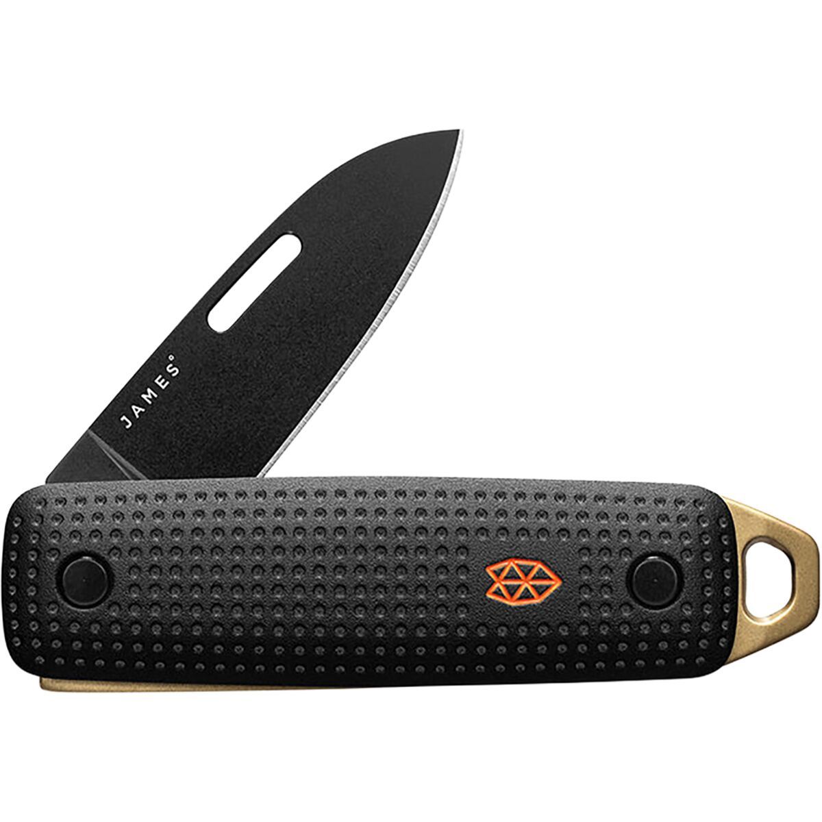 Image of The James Brand The Elko Knife Black/Fire, One Size
