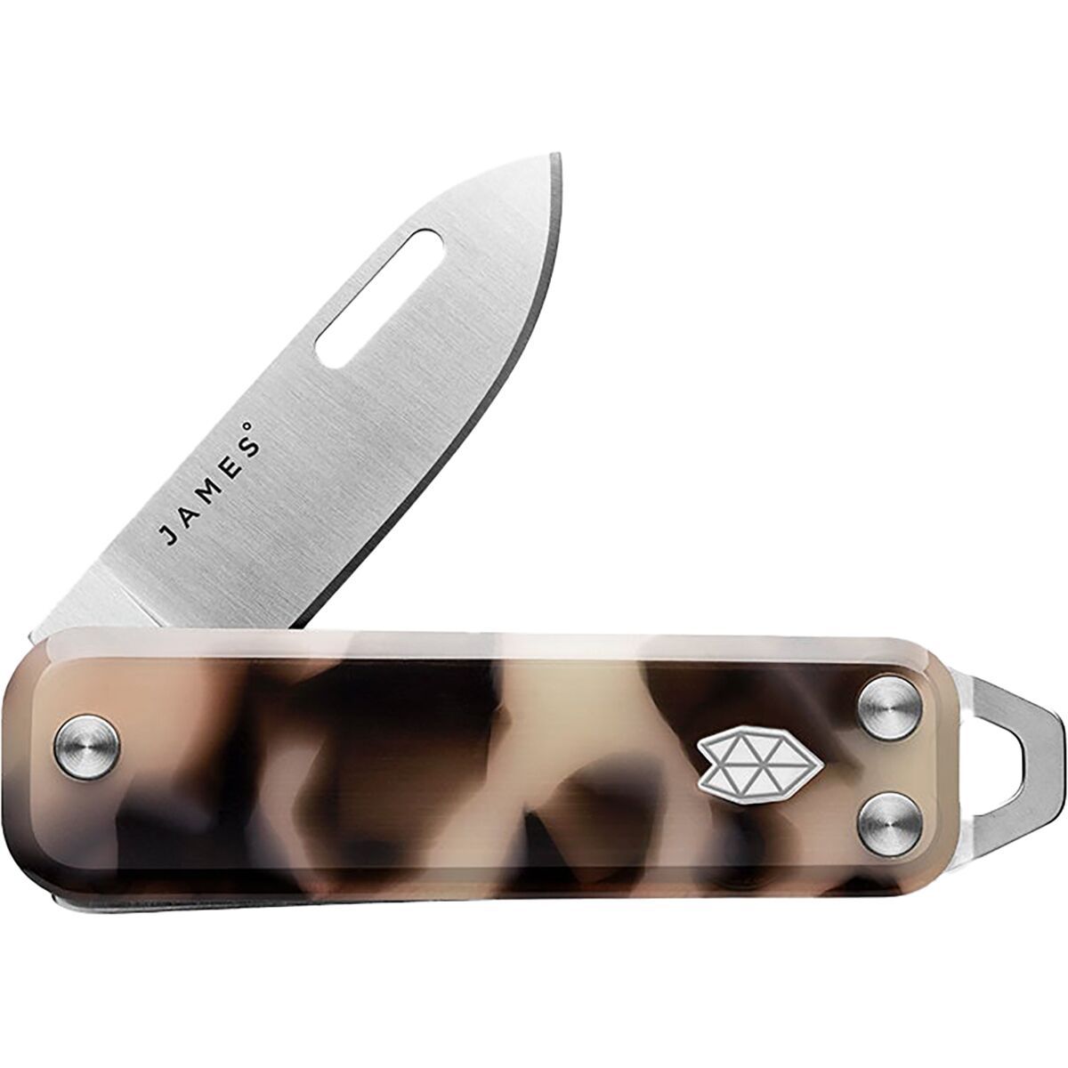 Image of The James Brand The Elko Knife Desert Tortoise/Stainless/Eco-Acetate, Straight