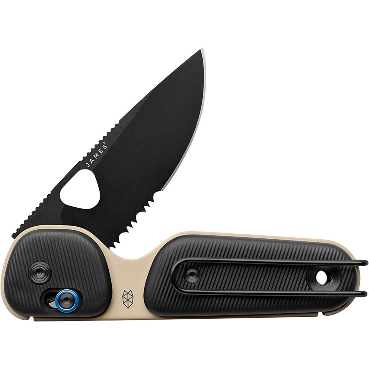 Image of The James Brand The Redstone Knife Coyote Tan/Black, One Size