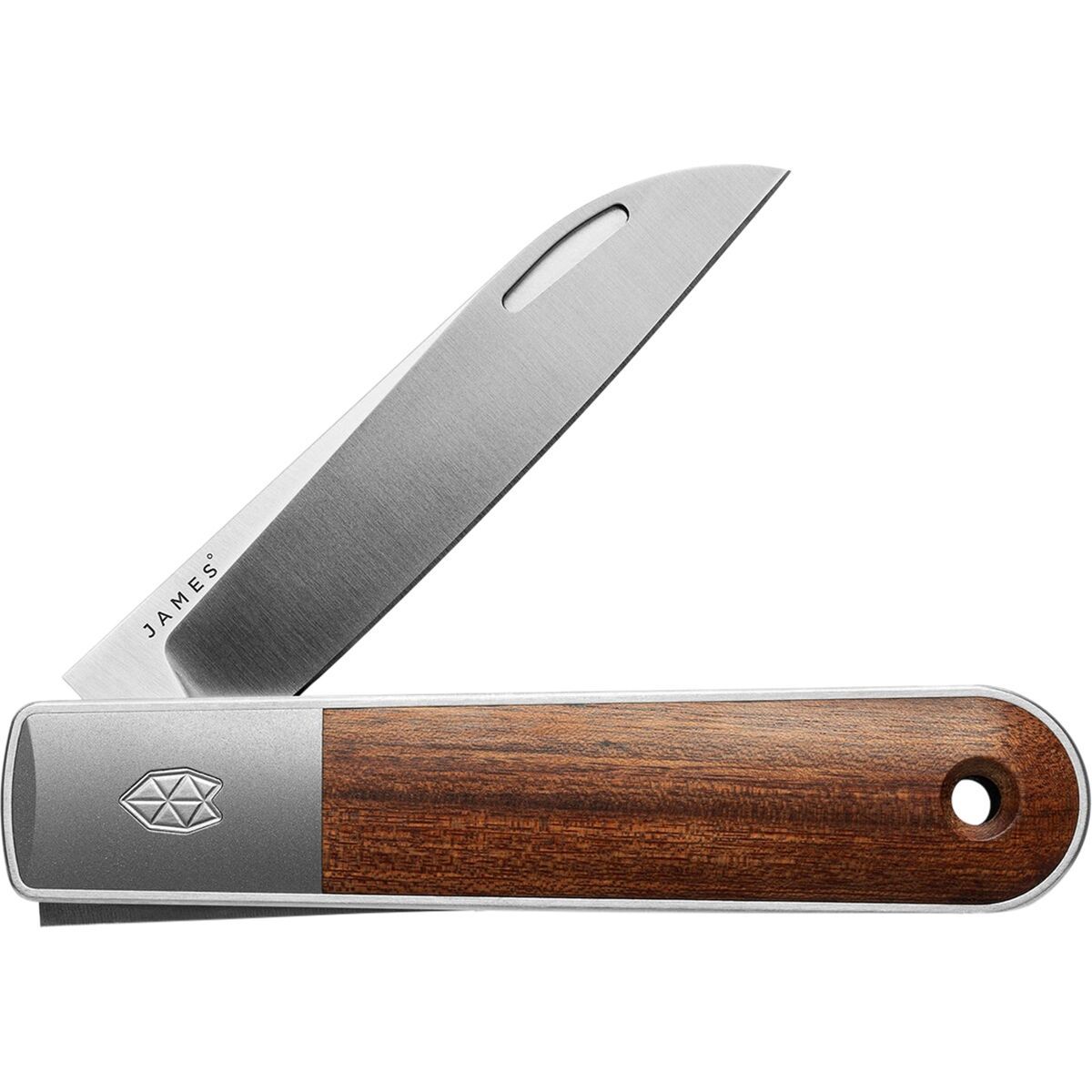Image of The James Brand The Wayland Knife Rosewood/Stainless/Wood, Straight