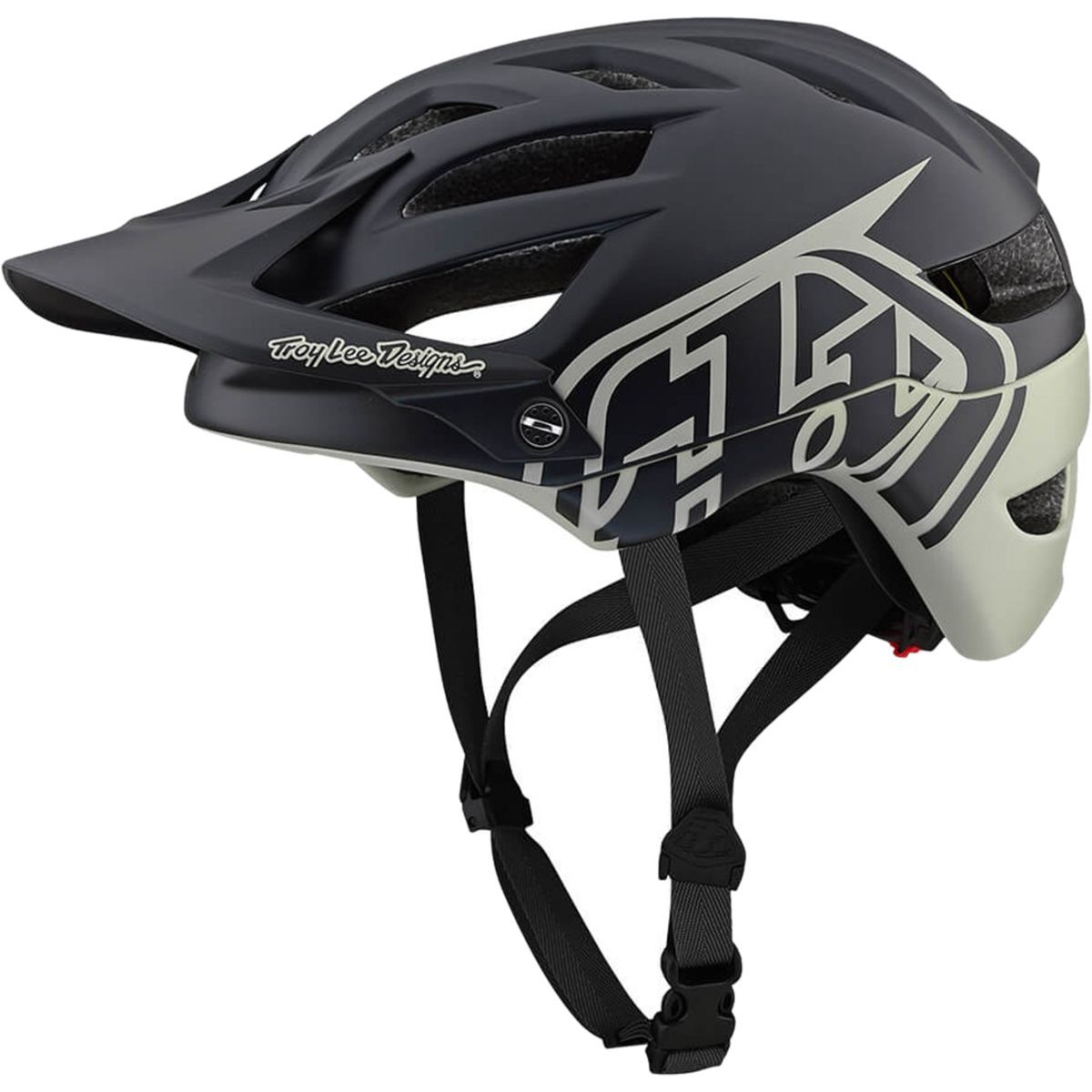 Troy Lee Designs A1 Mips Helmet Classic Black/Stone, XS