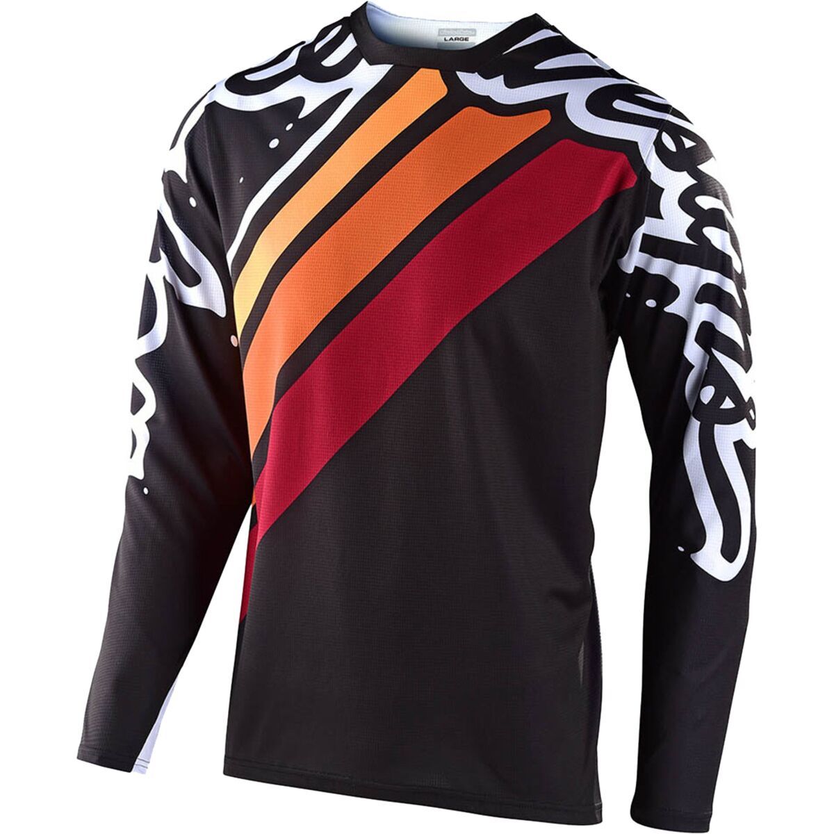 Troy Lee Designs Sprint Jersey - Men's Black/Burgundy, S