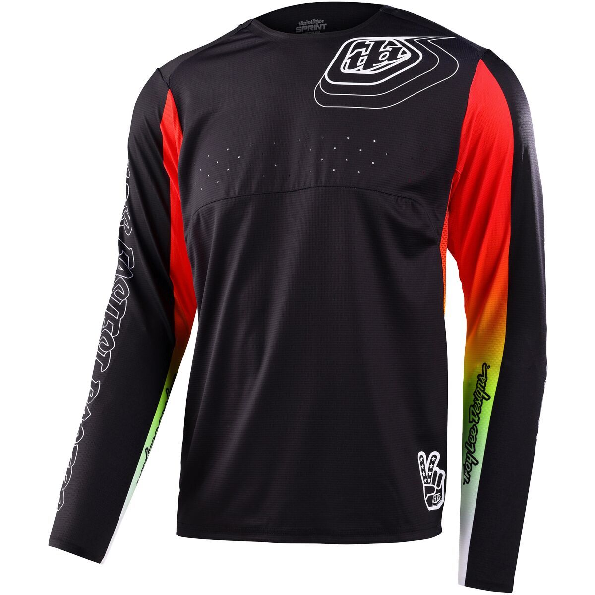 Troy Lee Designs Sprint Jersey - Men's Richter Black, S