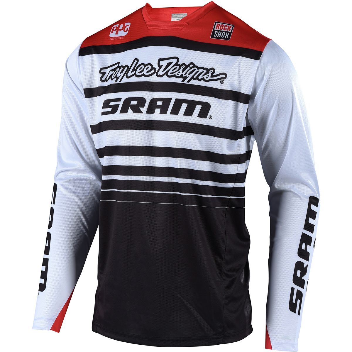 Troy Lee Designs Sprint Jersey - Men's Sram White/Black, XL