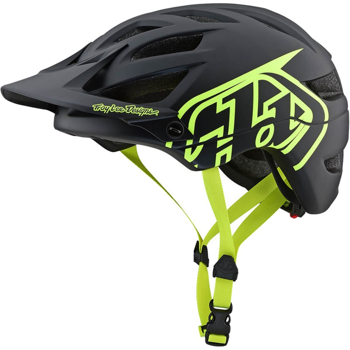 Troy Lee Designs 2020 A1 MTB Helmet Drone Black//Silver All Sizes