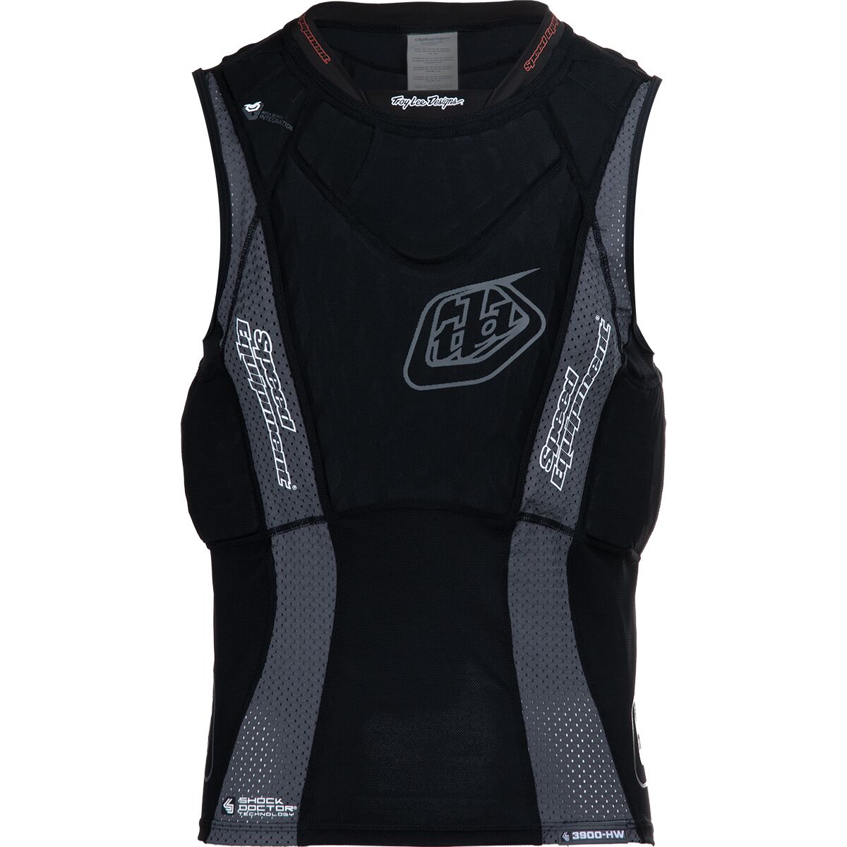 Troy Lee Designs Troy Lee Designs 3900 Ultra Protective Heavyweight Vest Solid Black, L