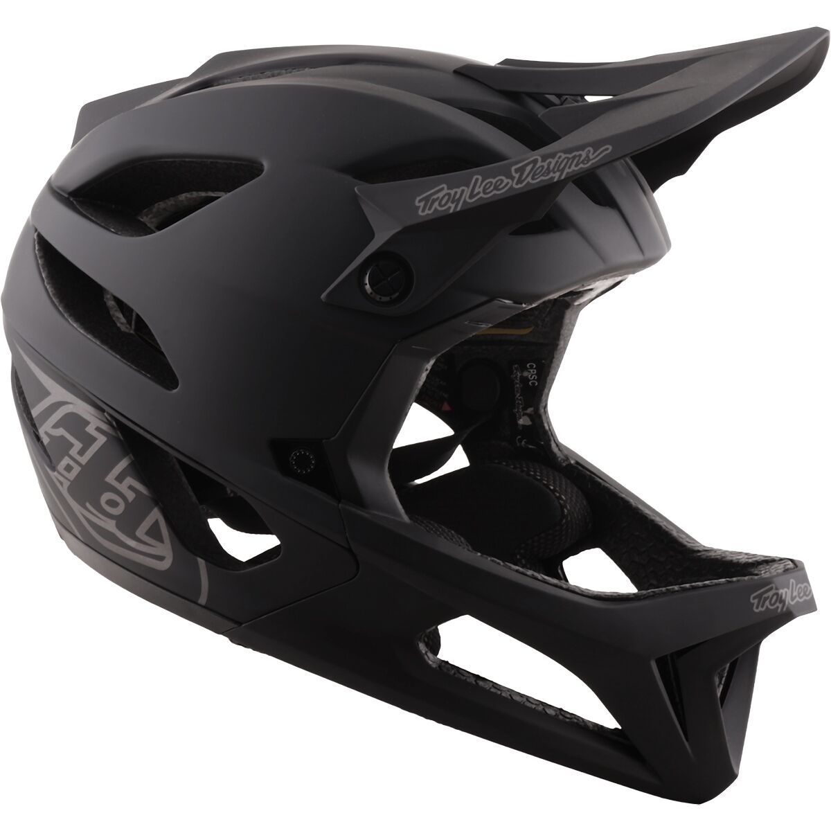 Image of Troy Lee Designs Stage Mips Helmet Drone Black, M/L