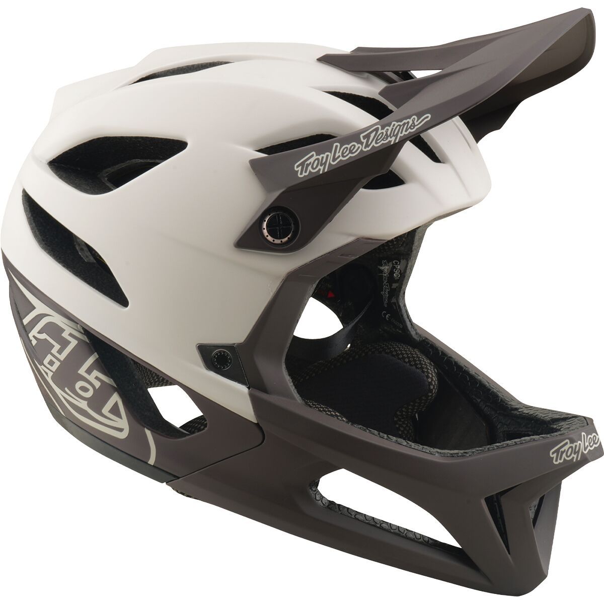 Image of Troy Lee Designs Stage Mips Helmet Drone Pumice, XS/S