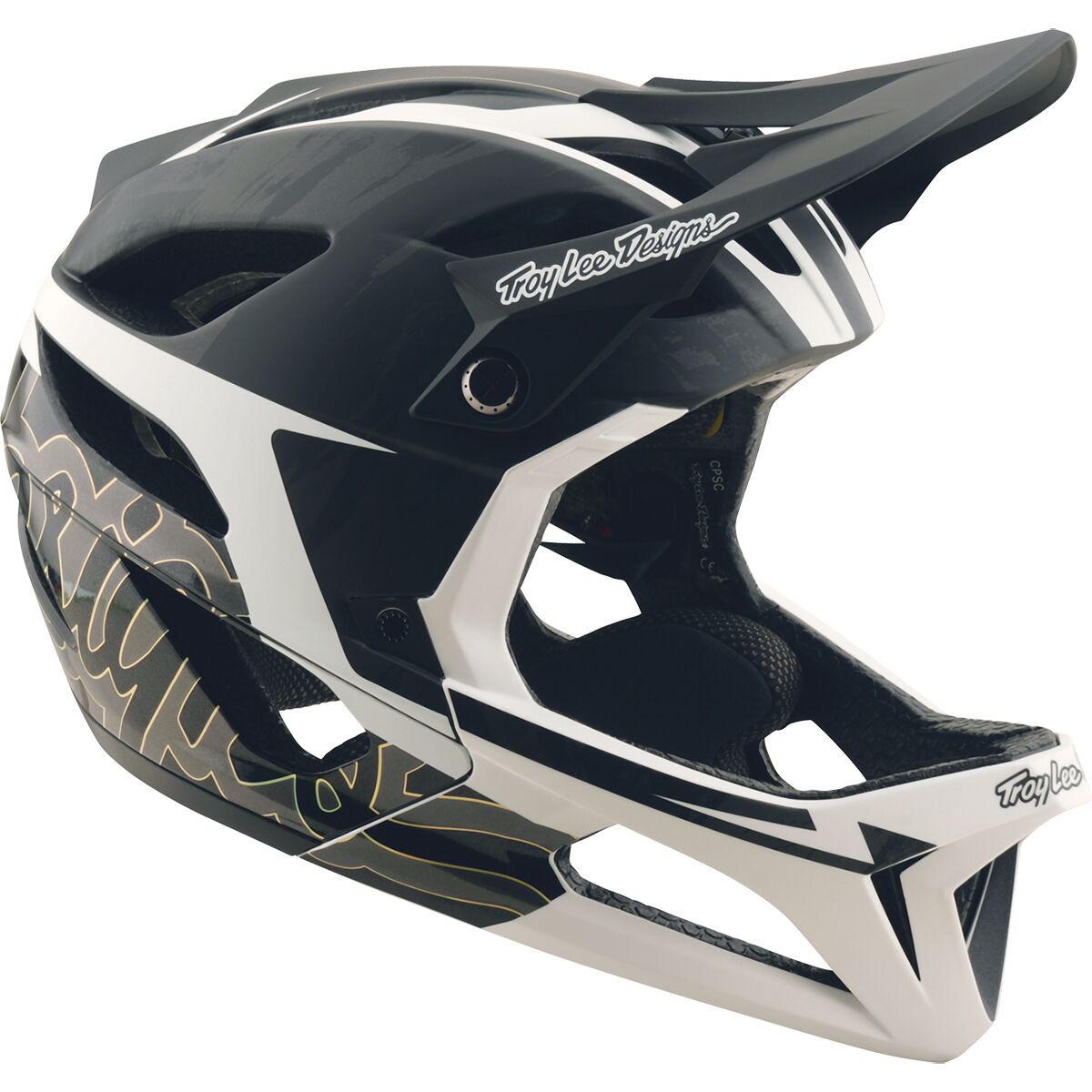Image of Troy Lee Designs Stage Mips Helmet Neauwave Alpine Black, M/L