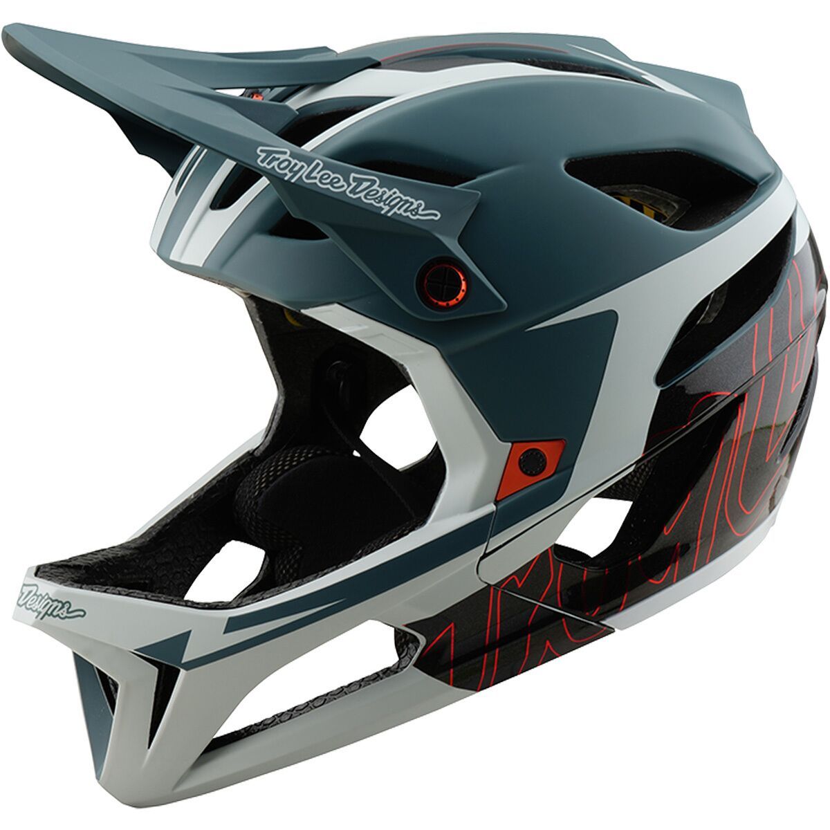 Image of Troy Lee Designs Stage Mips Helmet Neauwave Smoke, M/L