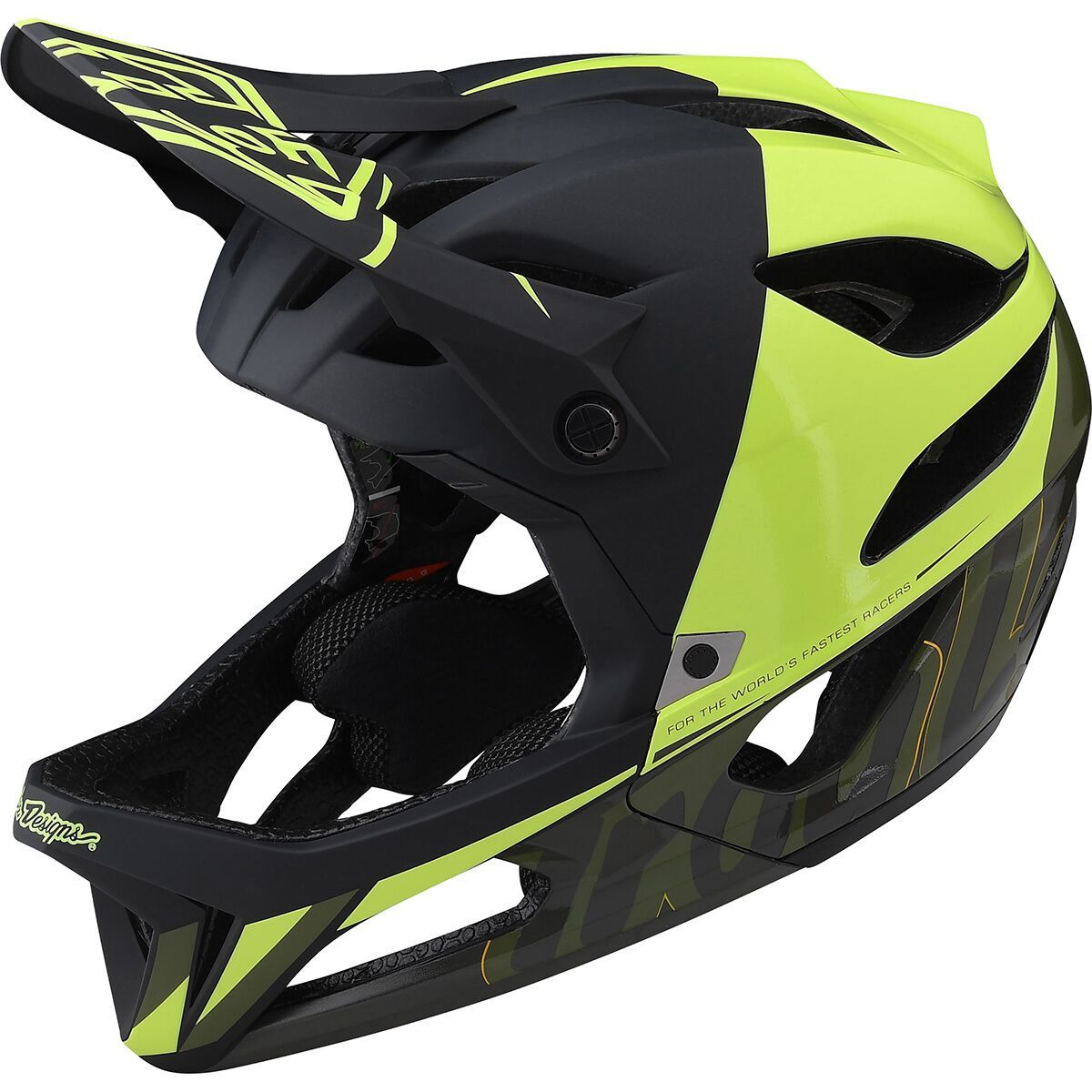 Troy Lee Designs Stage Mips Helmet Nova Glo Yellow, XL/XXL