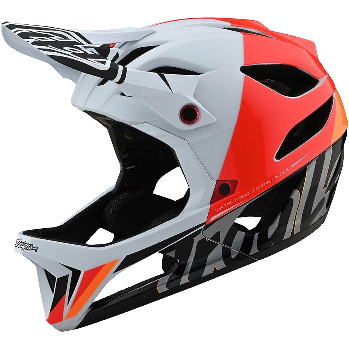 Troy Lee Designs Stage Mips Helmet Nova White, XL/XXL