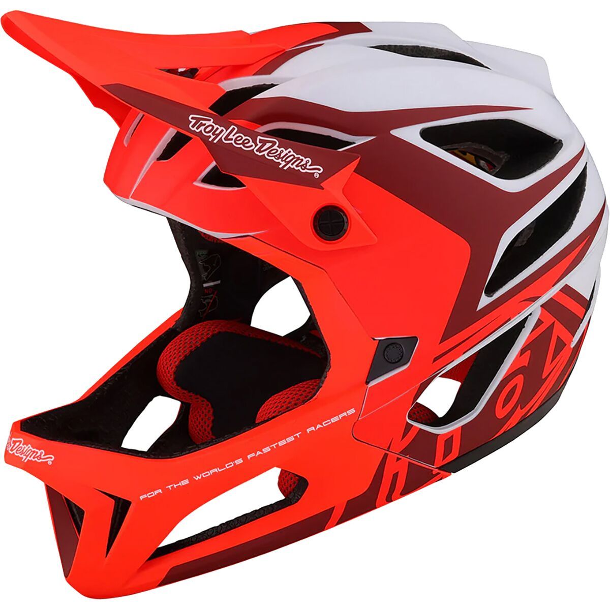 Troy Lee Designs Stage Mips Helmet Valance Red, XL/XXL
