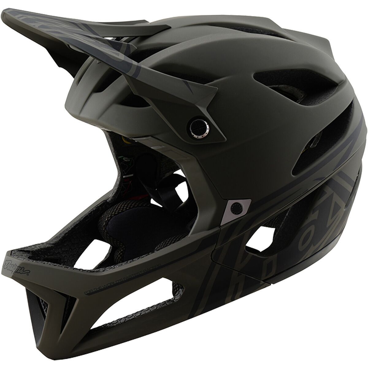Image of Troy Lee Designs Stage Mips Helmet Stealth Caper, XL/XXL