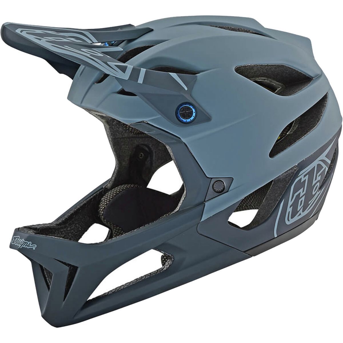 Troy Lee Designs Stage Mips Helmet Stealth Gray, M/L