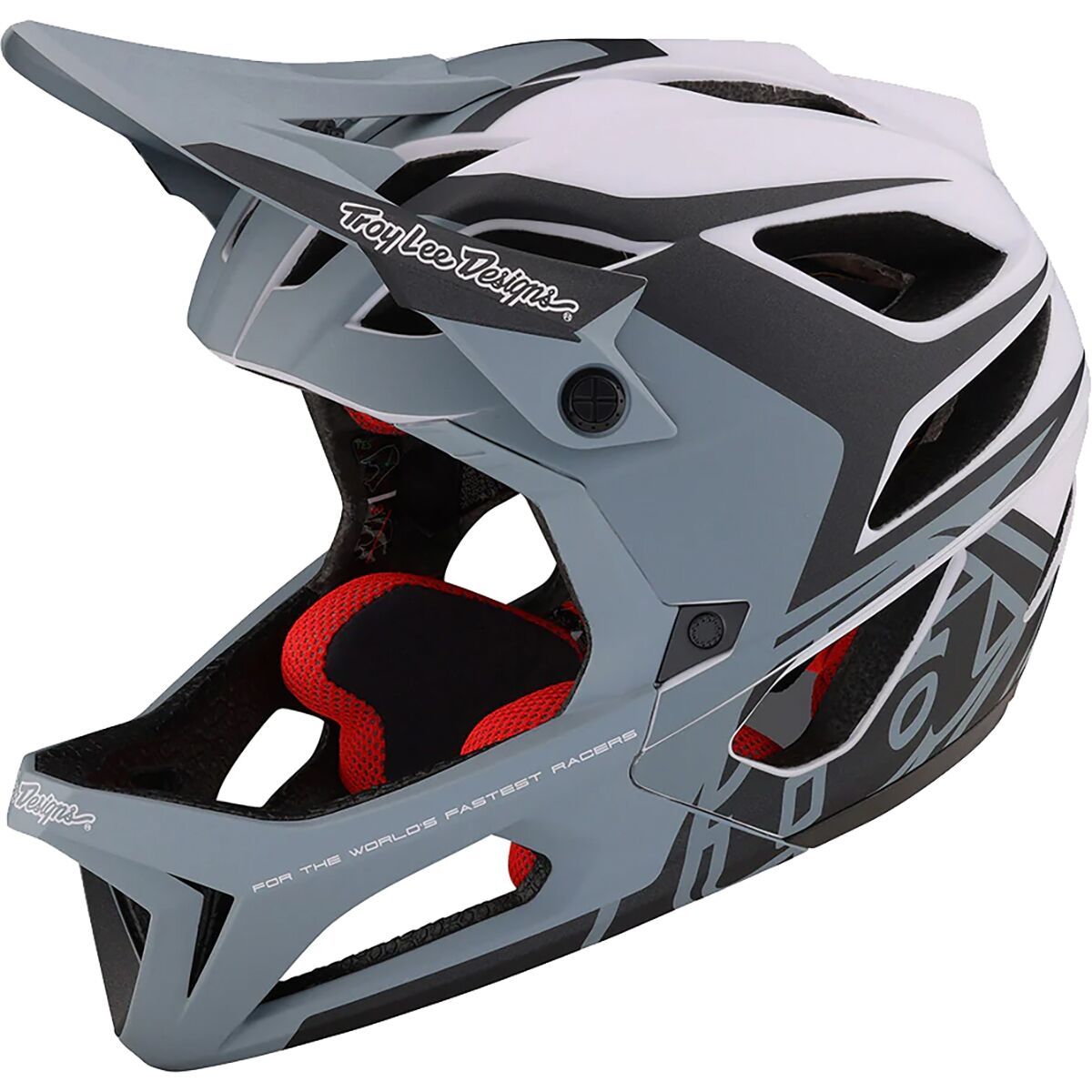 Troy Lee Designs Stage Mips Helmet Valance Gray, M/L