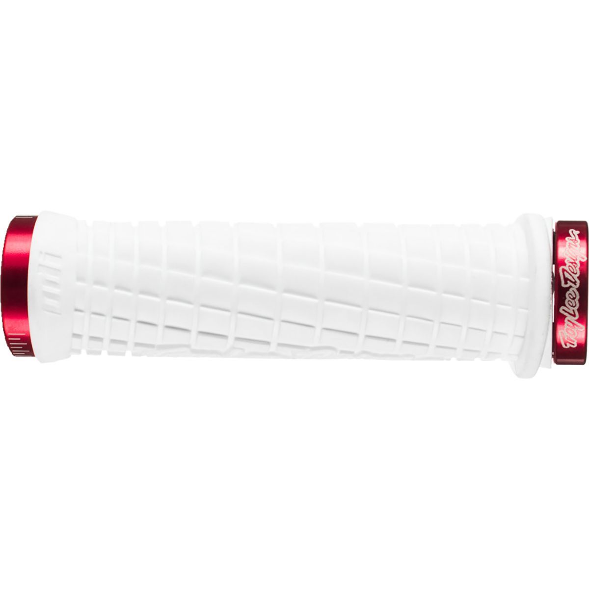 Image of Troy Lee Designs ODI Grips White/Red, One Size