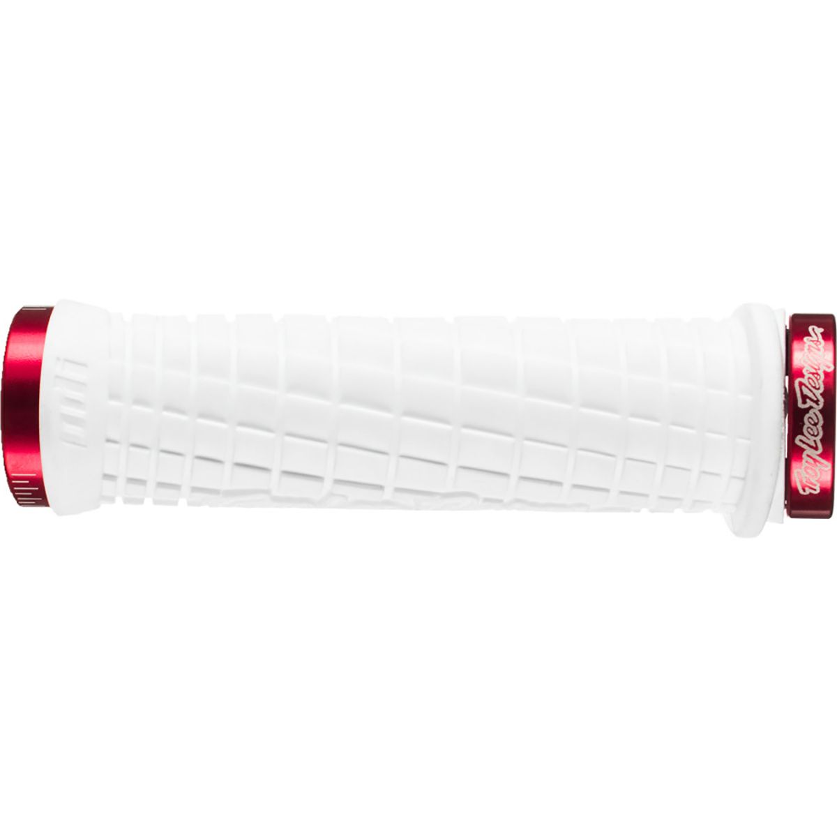 Image of Troy Lee Designs ODI Grips White/Red, One Size