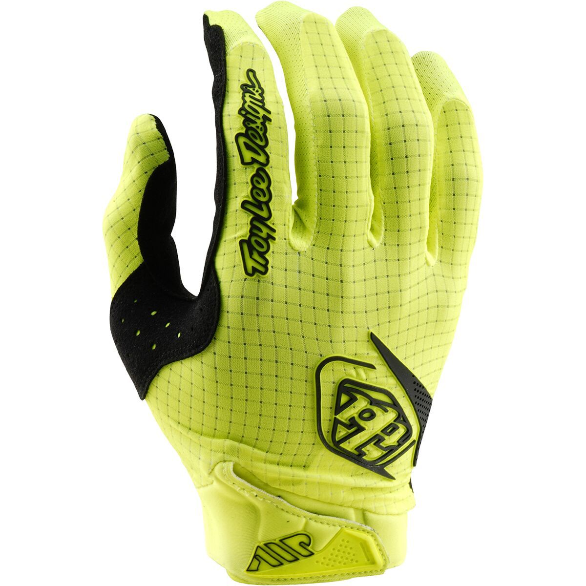 Image of Troy Lee Designs Air Glove - Men's Mono Flo Yellow, M