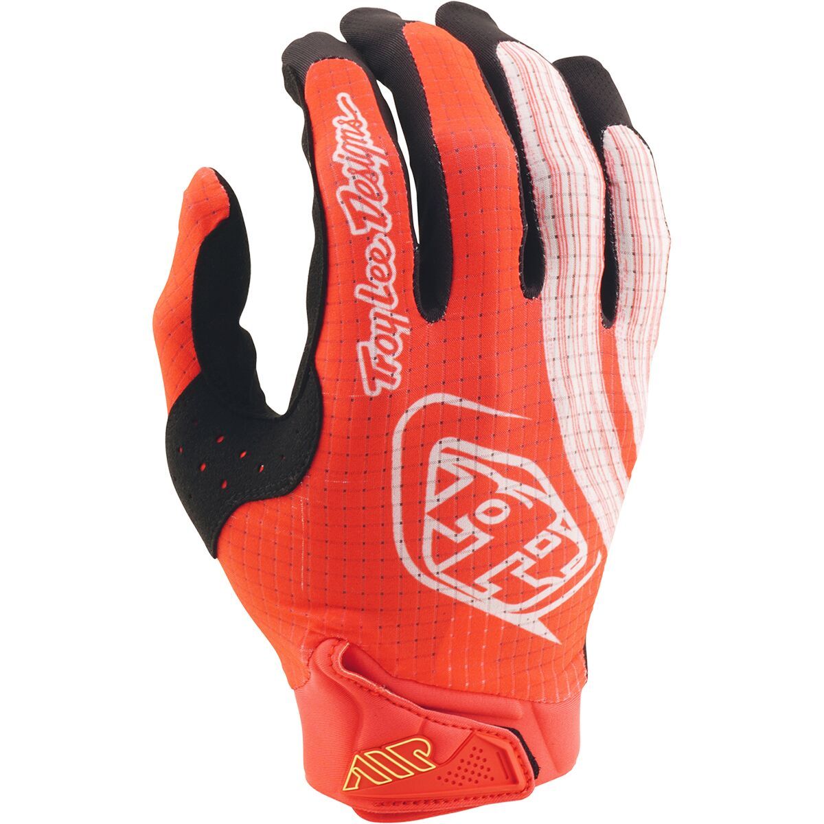 Image of Troy Lee Designs Air Glove - Men's Stripes Infra Red/Black, XL