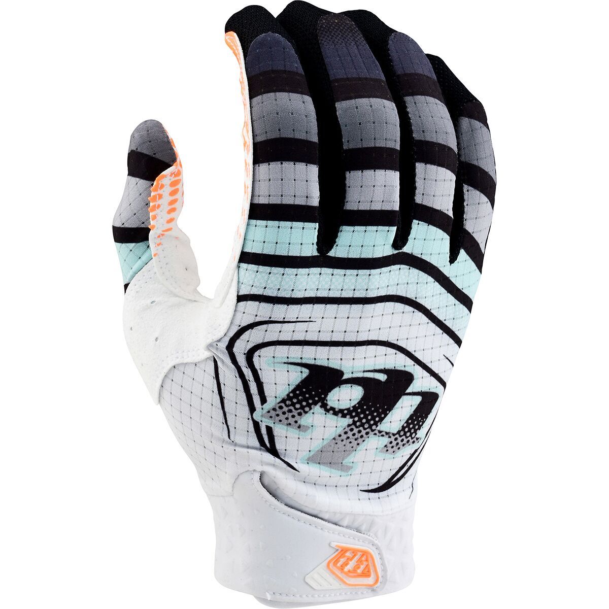 Troy Lee Designs Air Glove - Men's Wavez Bleached Aqua, XL