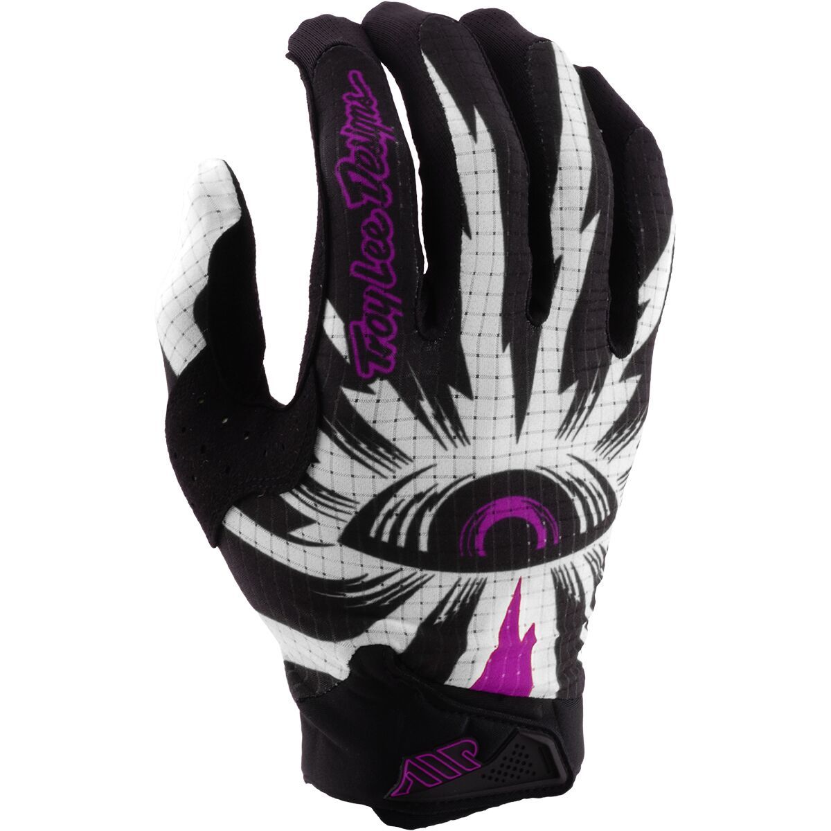 Image of Troy Lee Designs Air Glove - Kids' Cyclops Black/Fuchsia, L