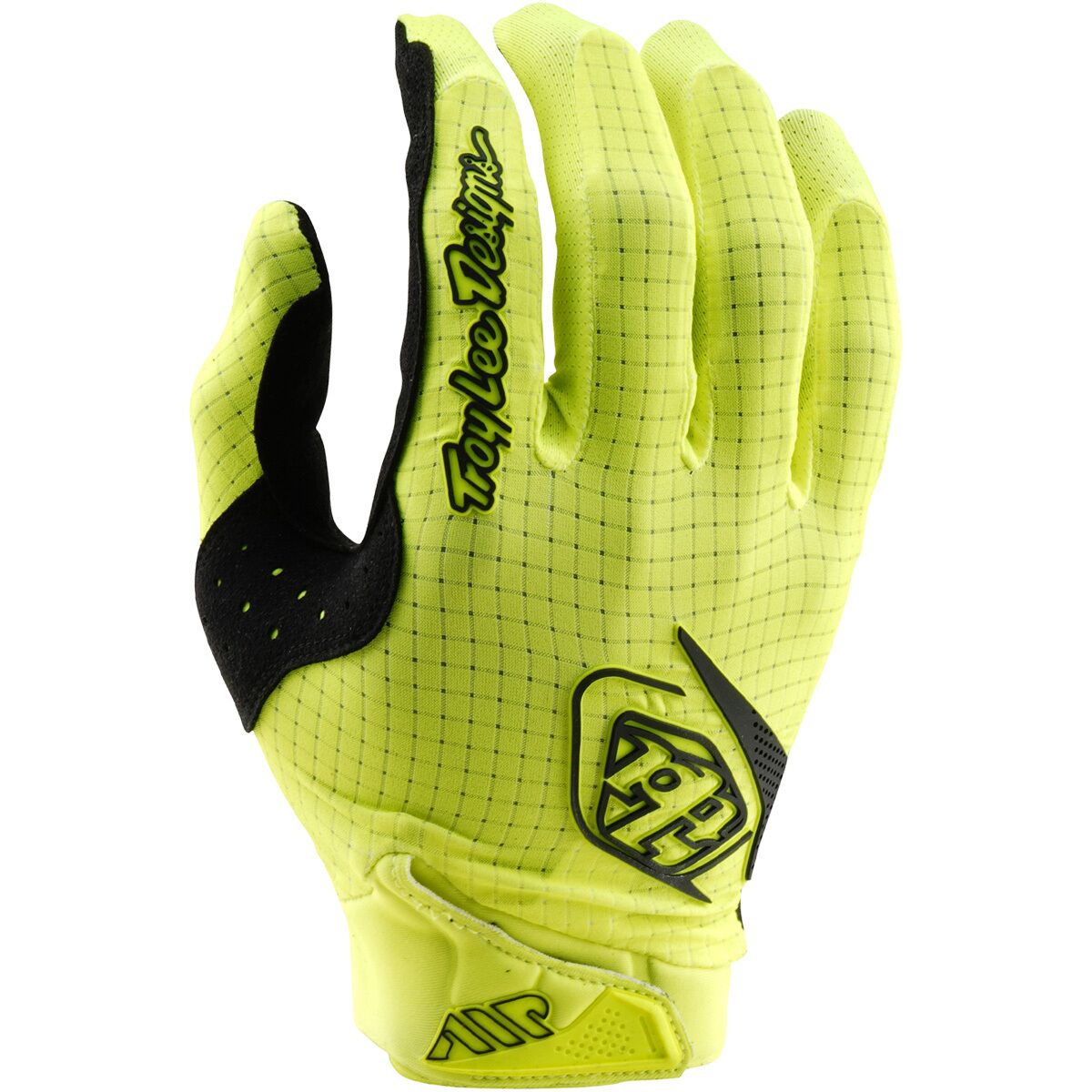 Image of Troy Lee Designs Air Glove - Kids' Mono Flo Yellow, L