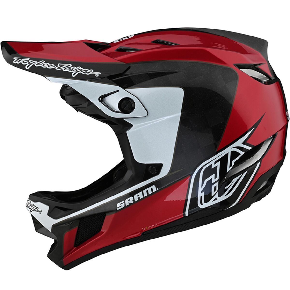 Troy Lee Designs D4 Carbon Mips Helmet Corsa Sram Red, L