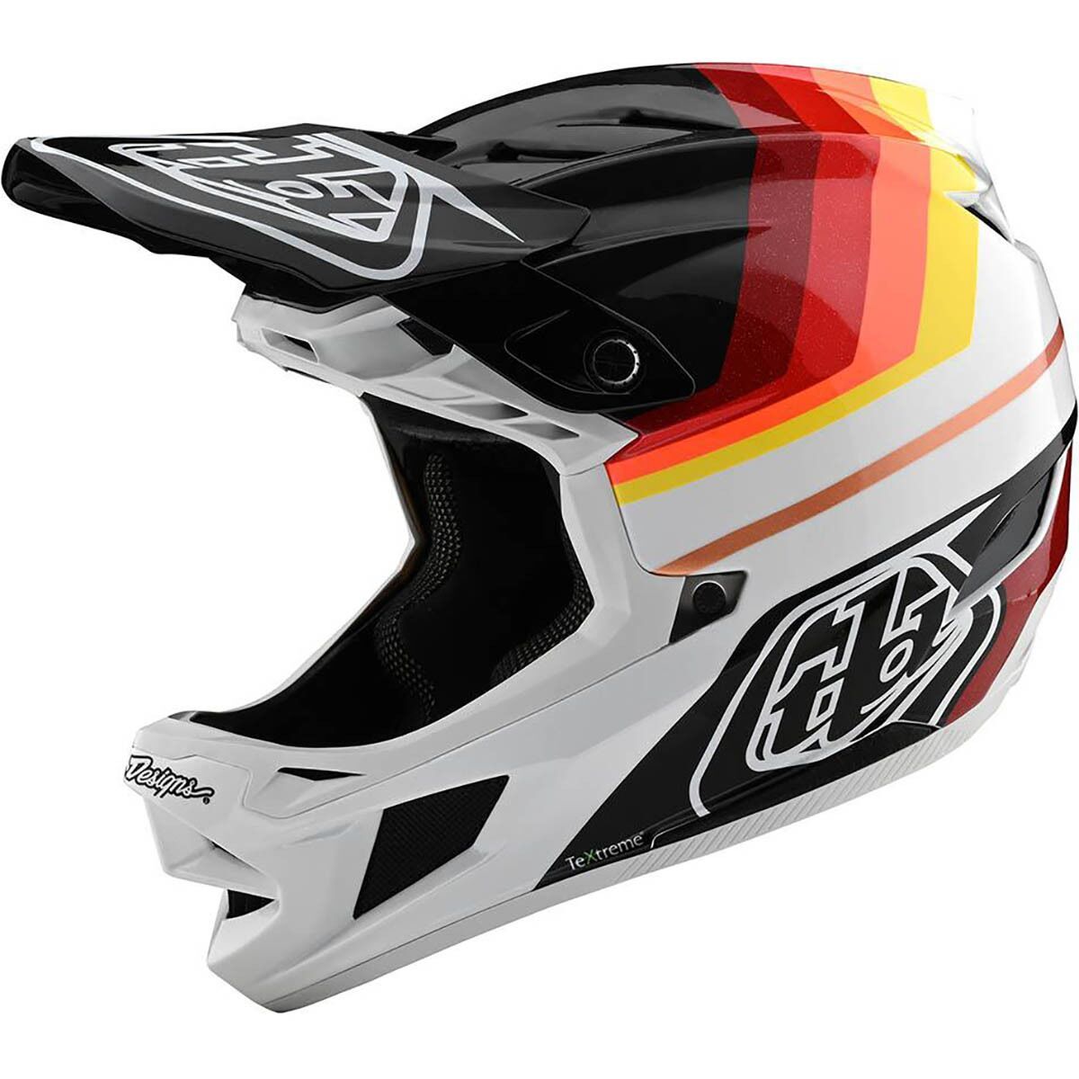 Troy Lee Designs D4 Carbon Mips Helmet Mirage Black/Red, XS
