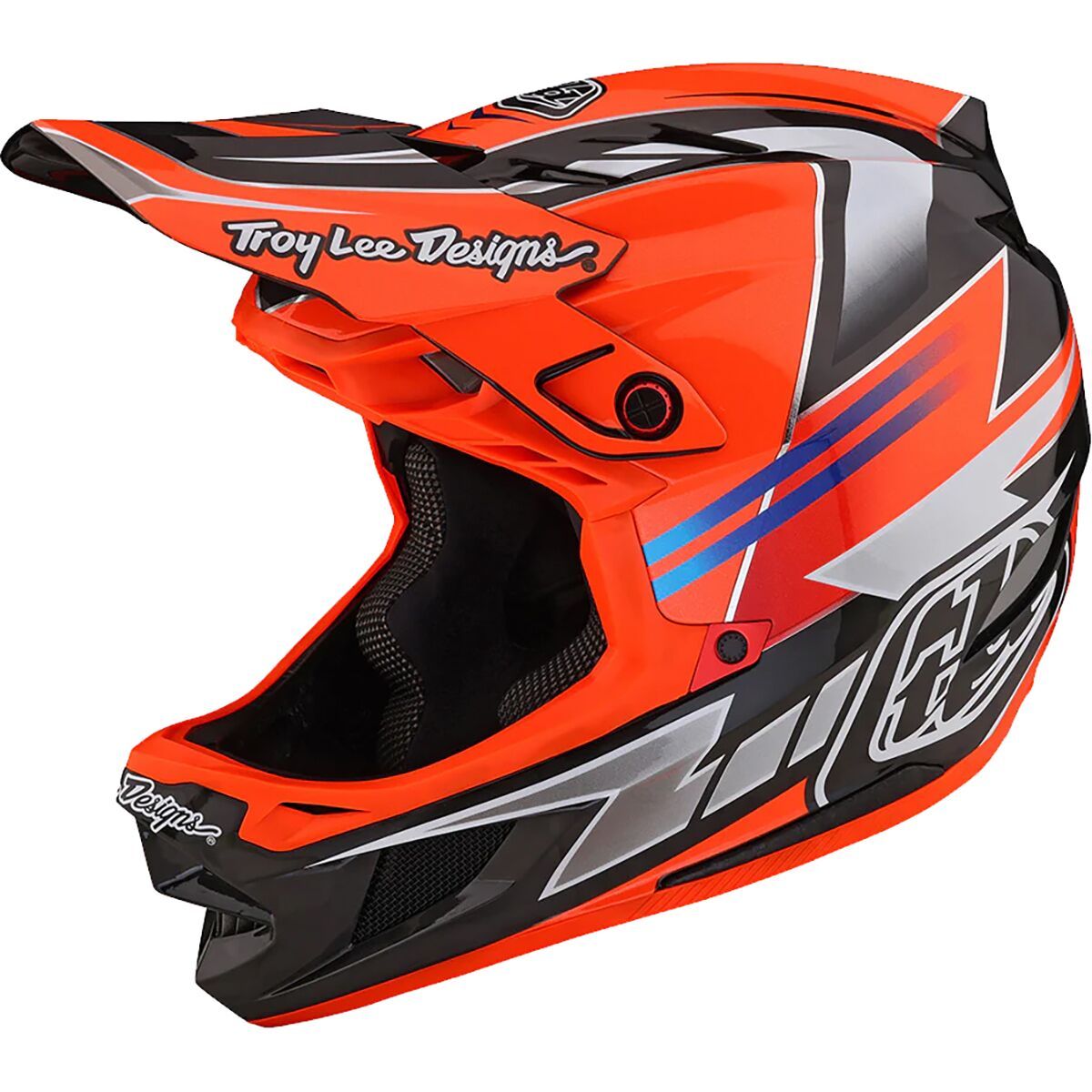Image of Troy Lee Designs D4 Carbon Mips Helmet Red, L