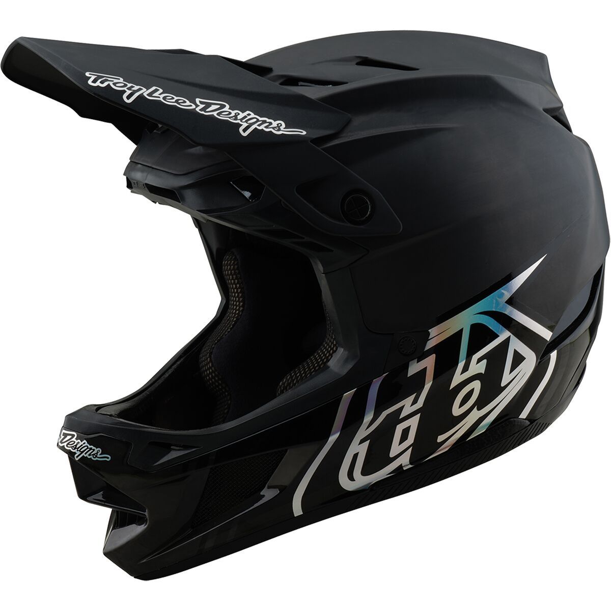Image of Troy Lee Designs D4 Carbon Mips Helmet Stealth Black, L