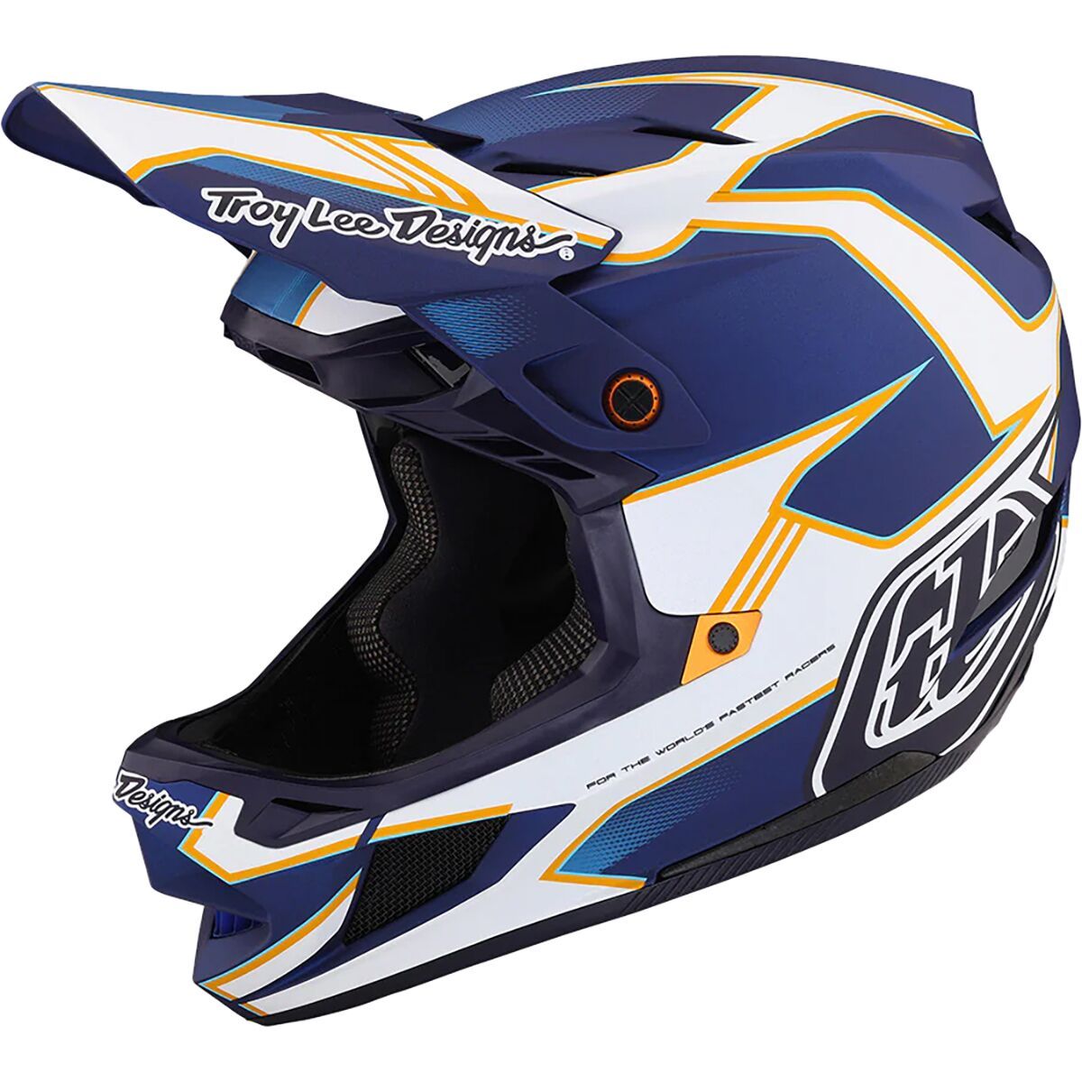 Troy Lee Designs D4 Composite Mips Helmet Blue, S