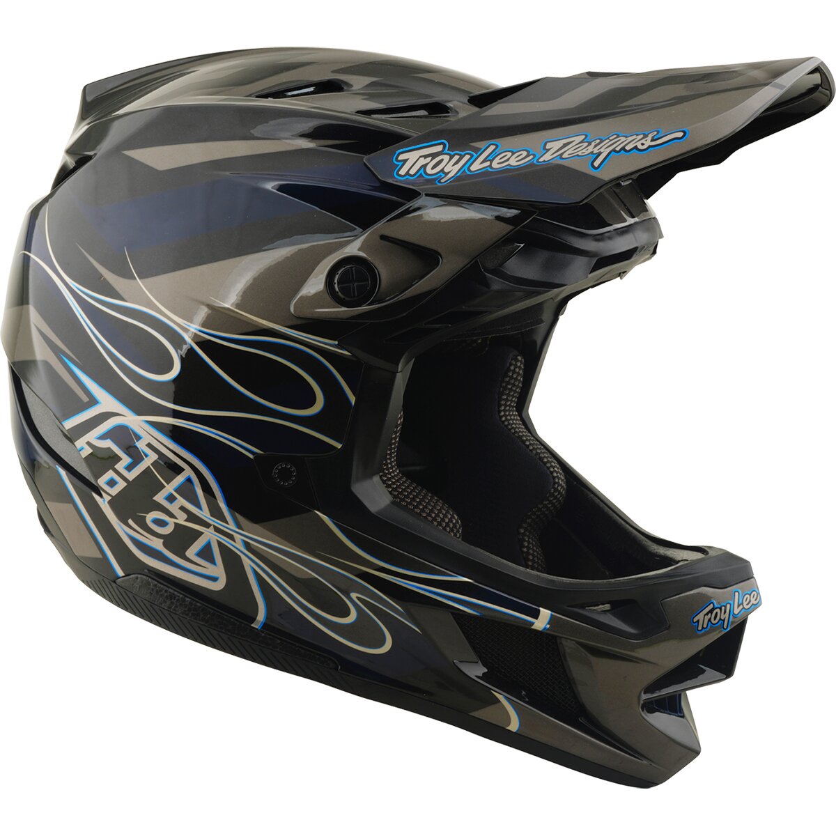 Image of Troy Lee Designs D4 Composite Mips Helmet Burst Gray, M