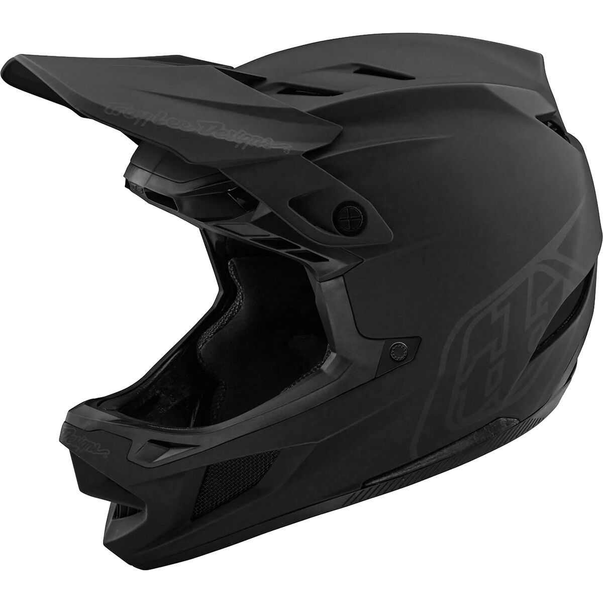 Troy Lee Designs D4 Composite Mips Helmet Stealth Black, XS