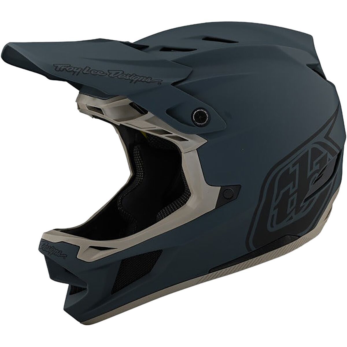 Troy Lee Designs D4 Composite Mips Helmet Stealth Gray, XL