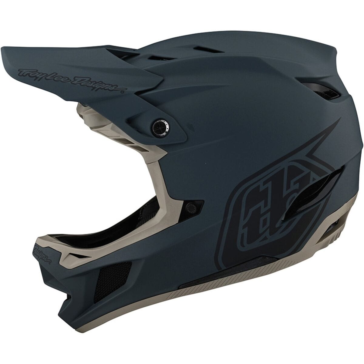 Image of Troy Lee Designs D4 Composite Mips Helmet Stealth Gray, M