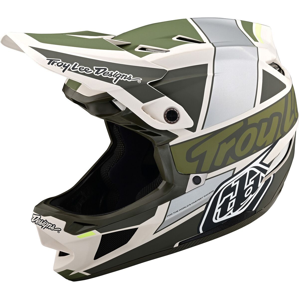 Troy Lee Designs D4 Composite Mips Helmet Team Military, M