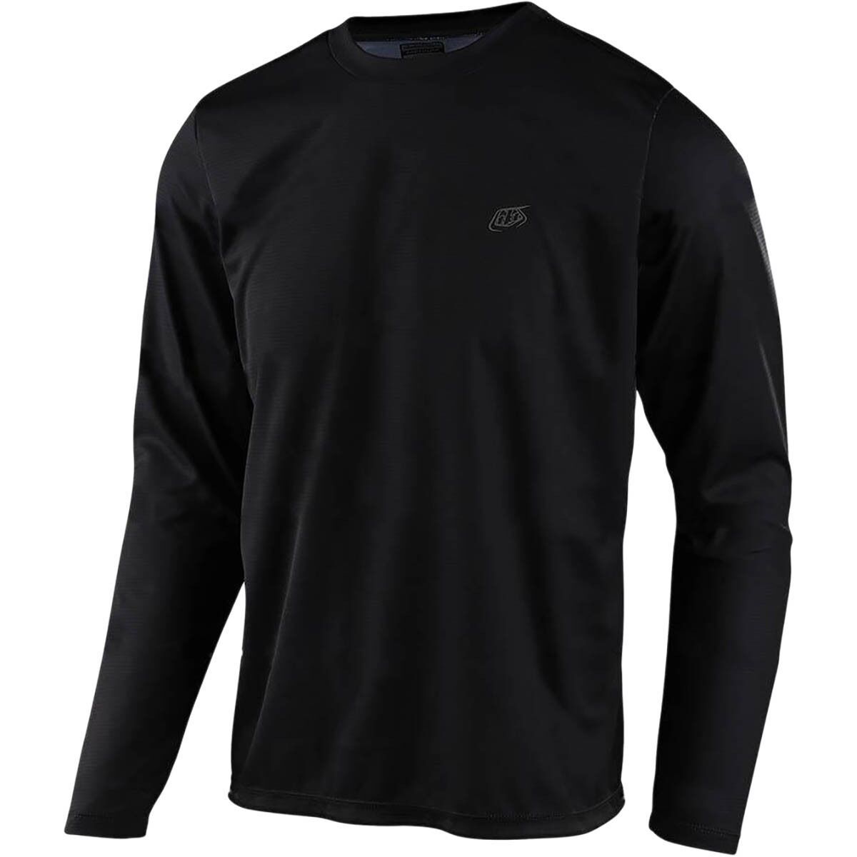Image of Troy Lee Designs Flowline Long-Sleeve Jersey - Men's Black, S