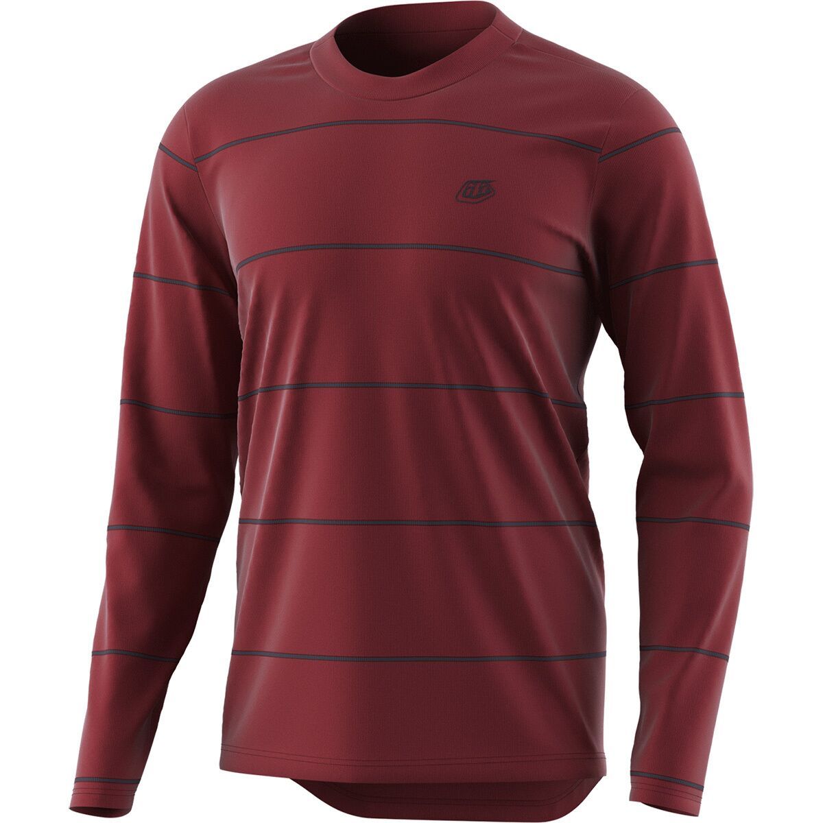 Troy Lee Designs Flowline Long-Sleeve Jersey - Men's Revert Wine, XXL