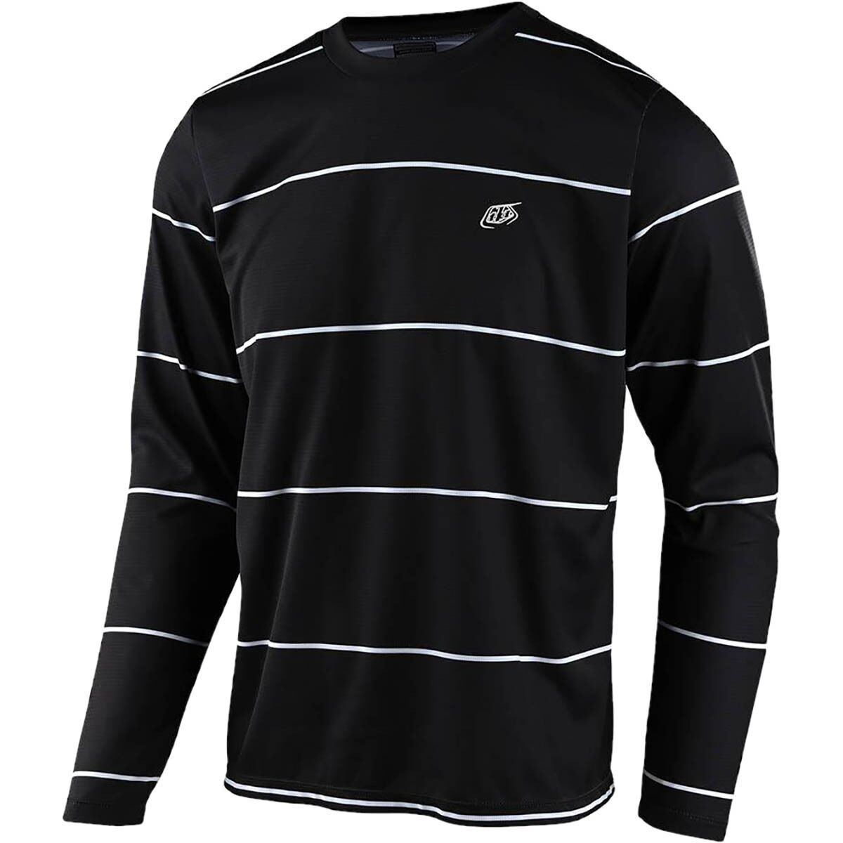 Troy Lee Designs Flowline Long-Sleeve Jersey - Men's Stacked Black, M